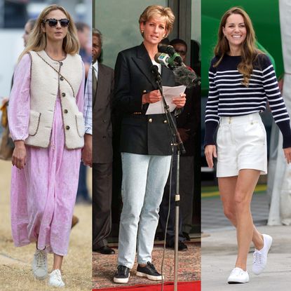 If there's one thing that Princess Diana, Princess Kate, Harriet Sperling, and the rest of the royal yummy mummies can agree on, it's the classic style power of the Superga.