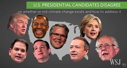 Here's where each top 2016 presidential candidate stands on climate change