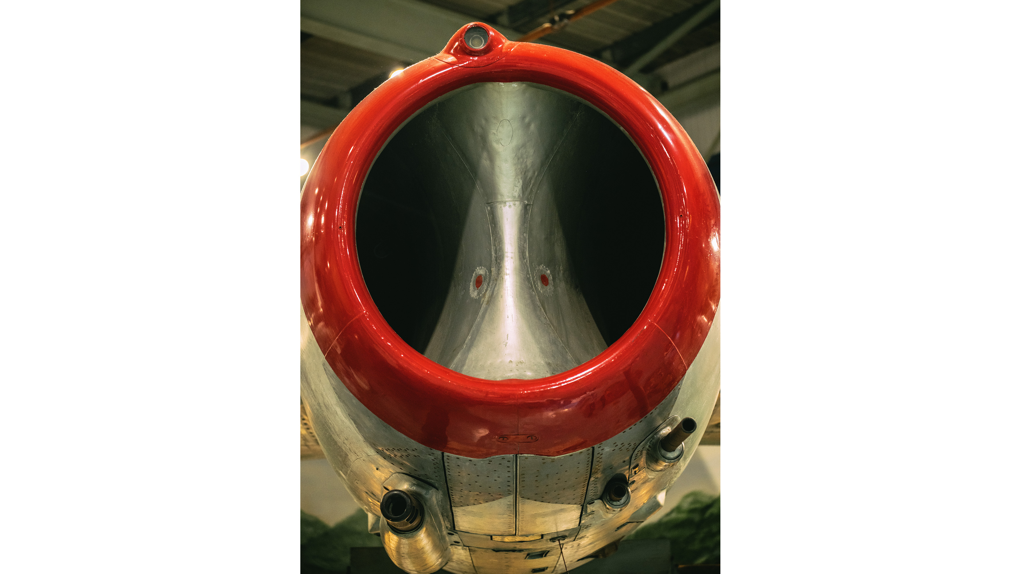 Close up shot of an engine, removing the surrounding context