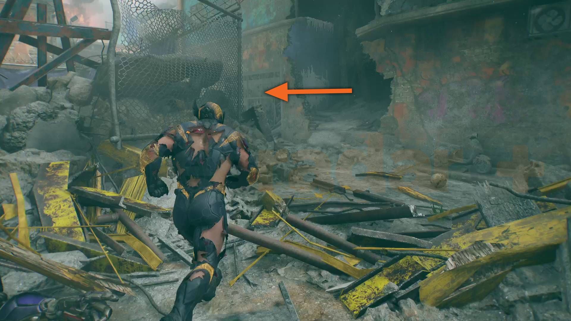 Marvel's Wolverine turn left at destroyed Lowtown junction in I'm Still Here