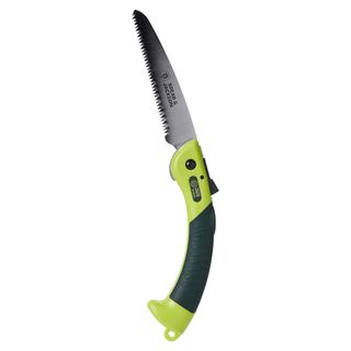 Spear & Jackson pruning saw on white background