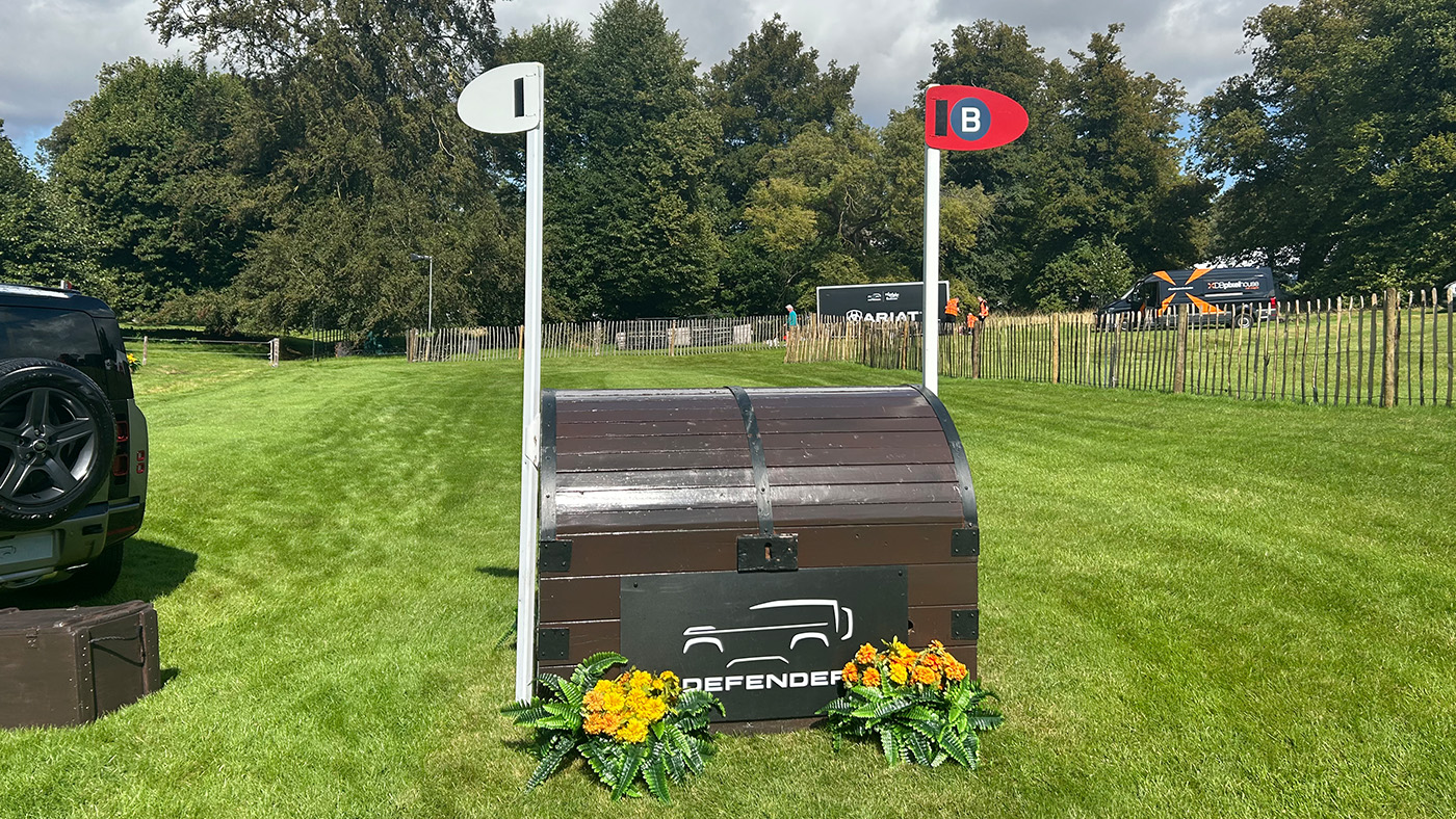 Burghley Horse Trials cross-country course