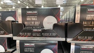 Photo of the Kirkland Signature version 3 golf ball