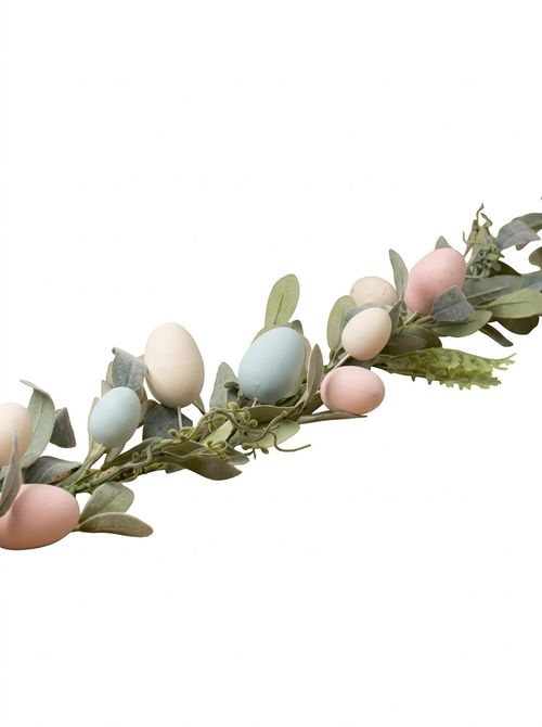 Artificial Pastel Easter Egg Garland