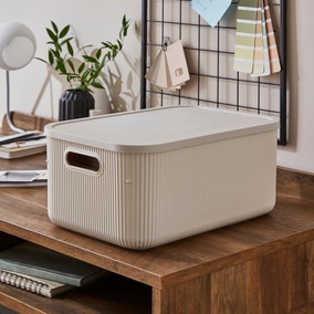Ribbed Storage Box