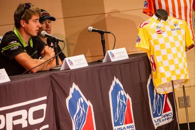 Peter Sagan (Cannondale) talks about his chances for a stage win.
