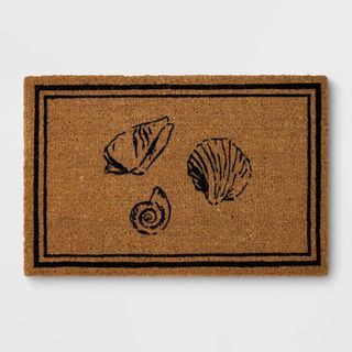 Seashell Estate Doormat Beige