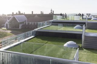 Brighton College oma roof terrace