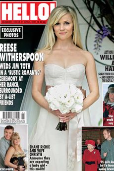 Reese Witherspoon wedding - wedding dress - wedding photos