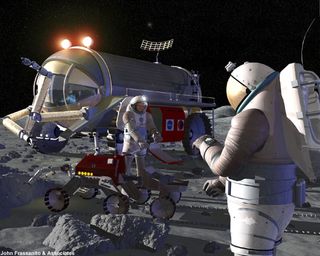 Noah's Cosmic Ark: Preserving DNA on the Moon