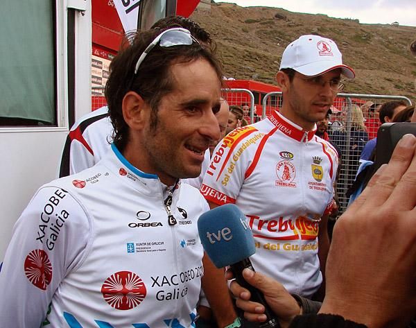 A smiling Ezequiel Mosquera may be riding in the Giro next year.