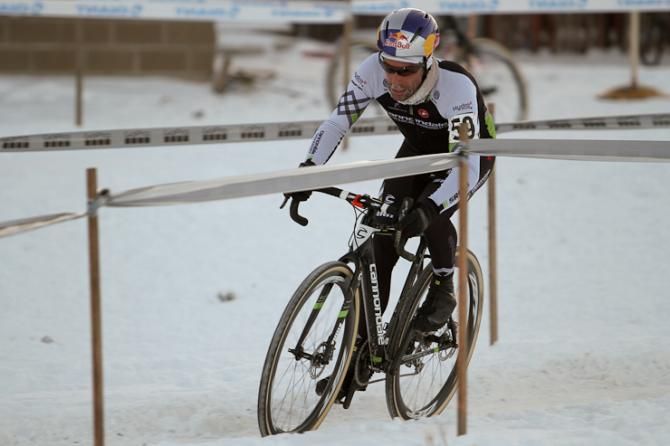 Tim Johnson on his way to the win Saturday in Bend.