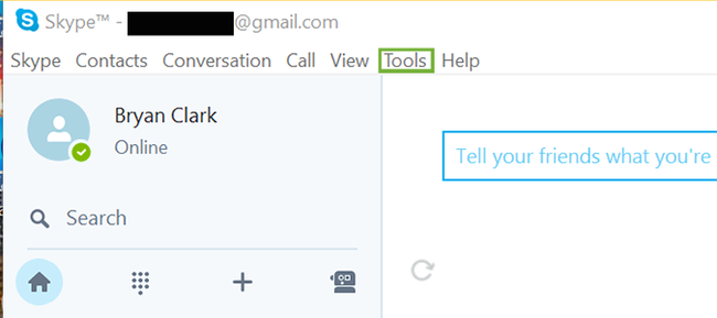 disable conversation history skype for business