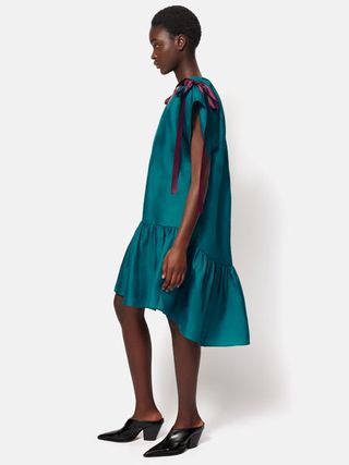 Roksanda Silk Gazar Dress | Teal