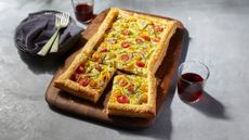 Tesco Herby tomato and Gruyère tart