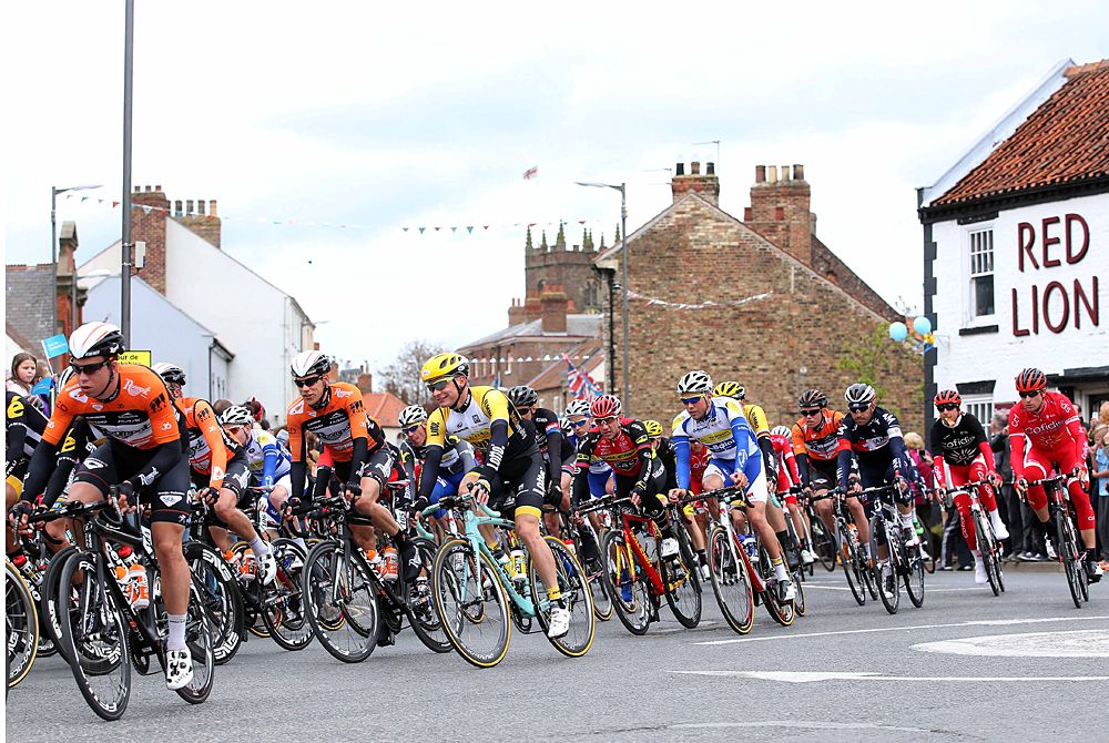 The peloton stage 2 Tour de Yorkshire