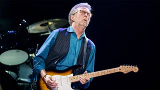 Eric Clapton performs at Royal Albert Hall on May 14, 2015 in London, United Kingdom 