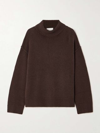 Wool and Cashmere-Blend Turtleneck Sweater