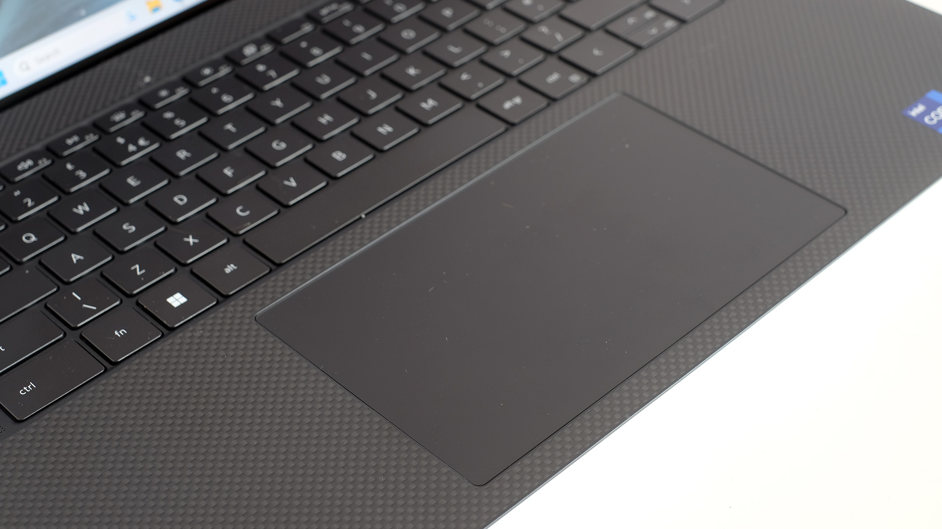 Dell XPS 17 trackpad.