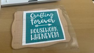 How to make a stencil with Cricut