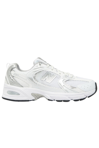 New Balance 530 Trainers in White & Silver