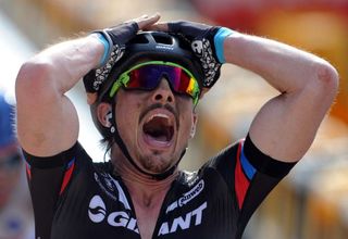 John Degenkolb (Giant-Alpecin) can't believe he's just won Paris-Roubaix