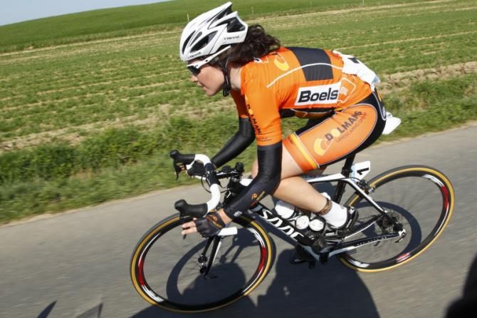 Wearing number one, Emma Trott (Boels Dolmans)