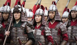 Mulan soldiers in 2020 version