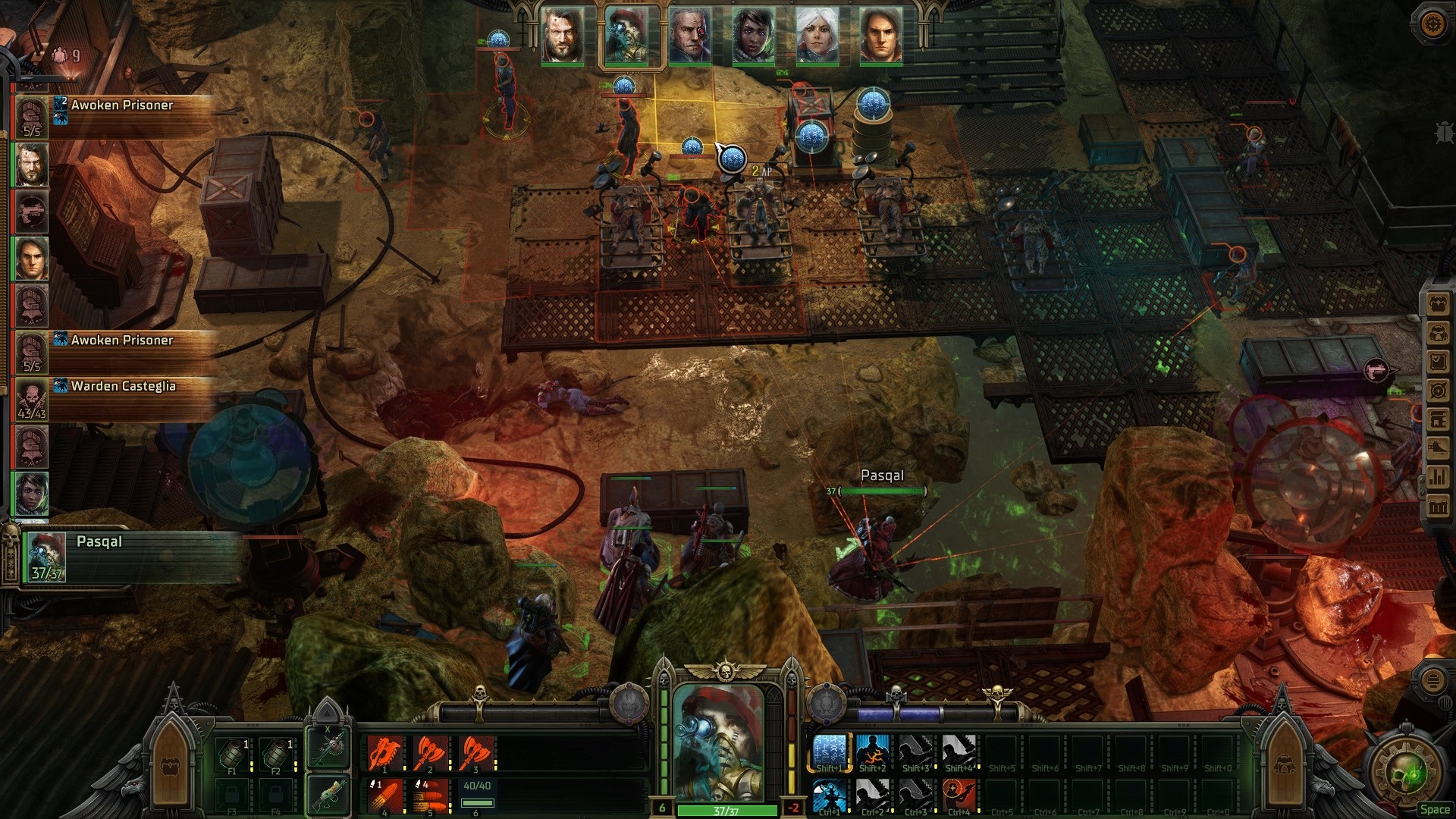 Warhammer 40,000: combate de Rogue Trader Pasqal