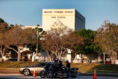 The Parkland, Florida, high school hit by a mass shooting