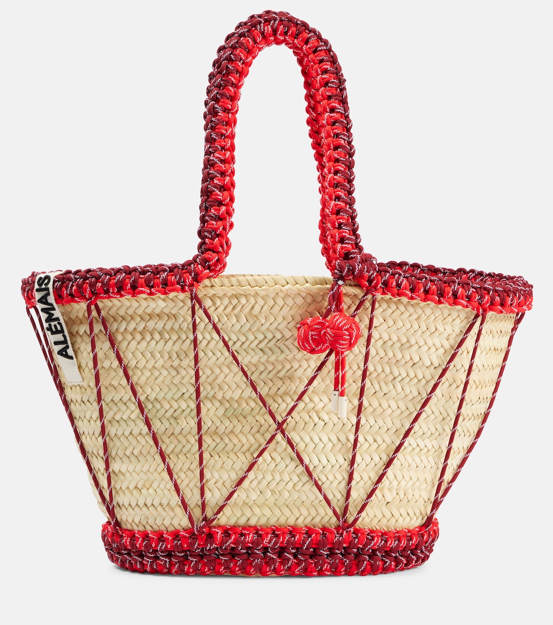 Lalo Maxi Macram&amp;eacute; Basket Bag
