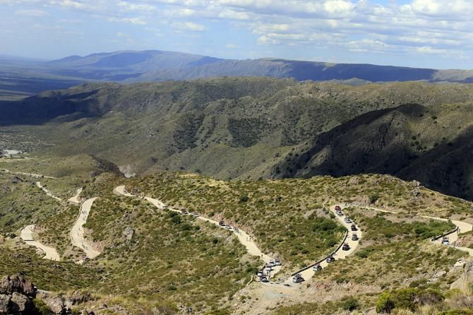 The taxing, serpentine ascent of Cerro el Amago