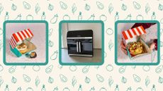 The Salter XL Air Fryer oven with crumpets from the F&M recipes