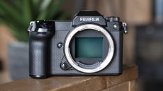 Fujifilm GFX100S II camera no lens attached