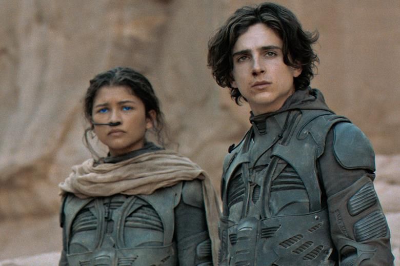 Dune stars Zendaya and Timothee Chalamet