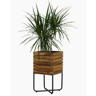 Wooden planter