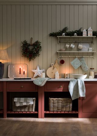 Christmas kitchen by Sophie Allport