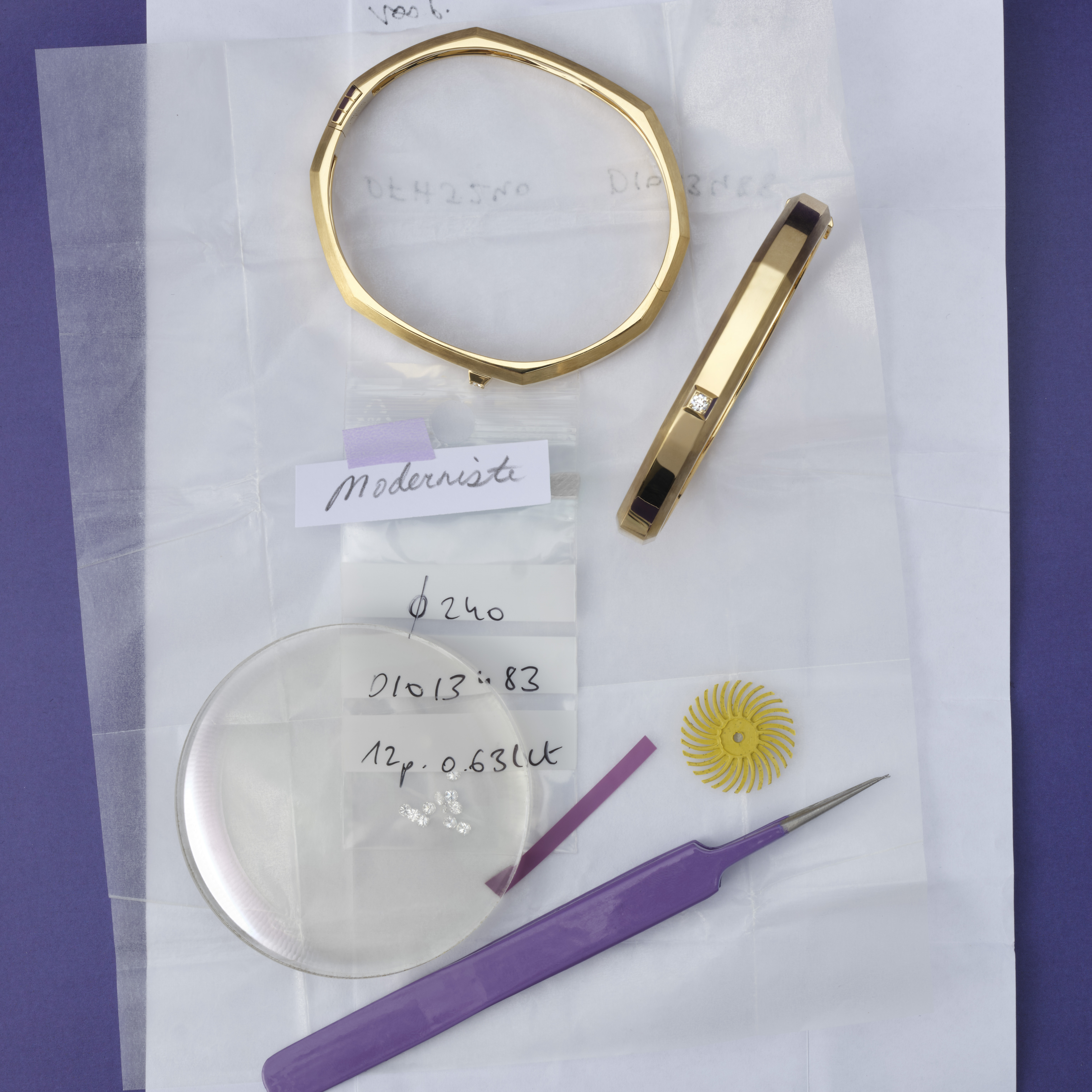 the making of the messika moderniste collection