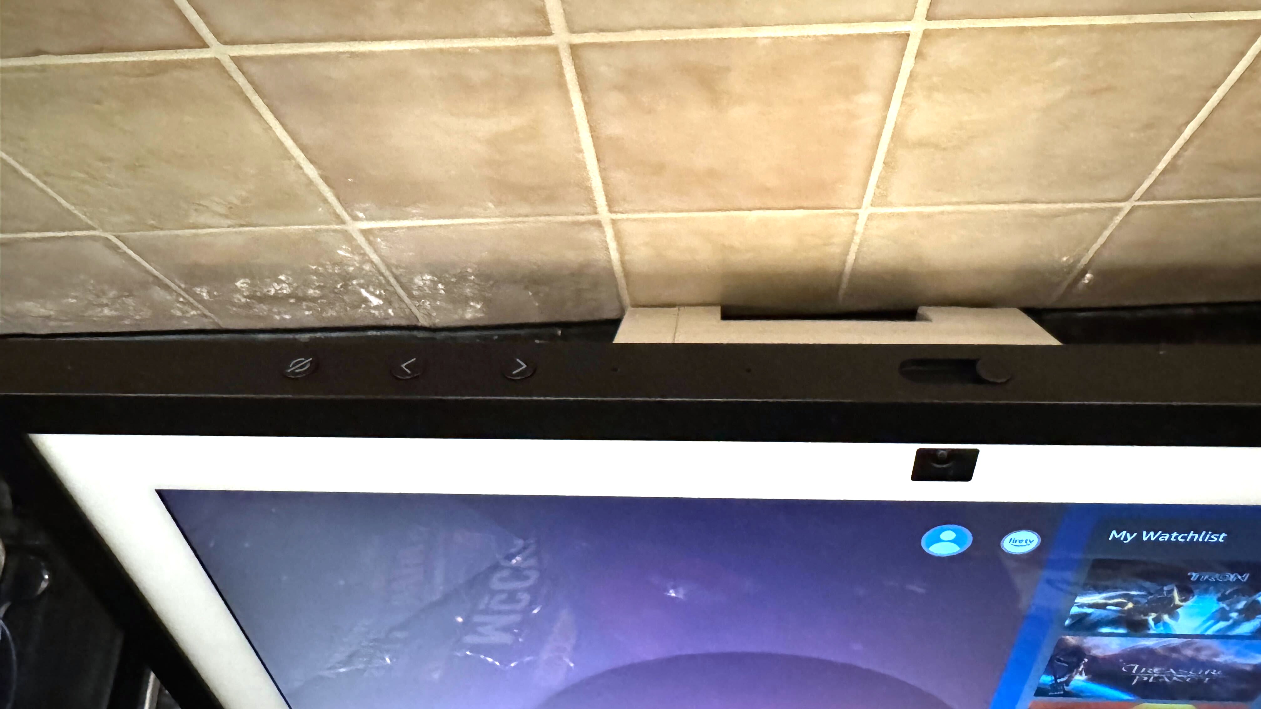 Amazon Echo Show 15 on kitchen counter