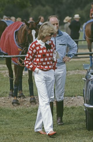 Princess Diana sheep jumper - Princess Diana’s #1 fashion tip