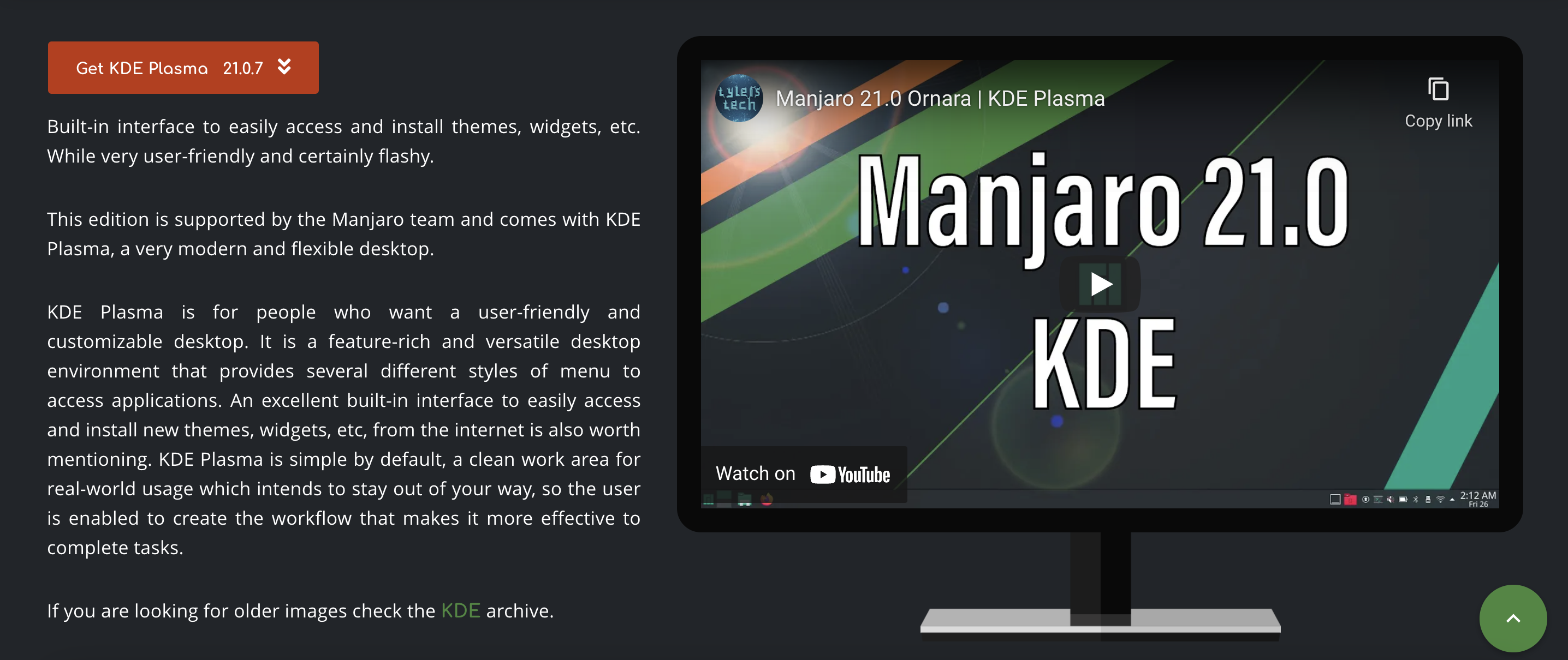 best linux distros for gaming: manjaro