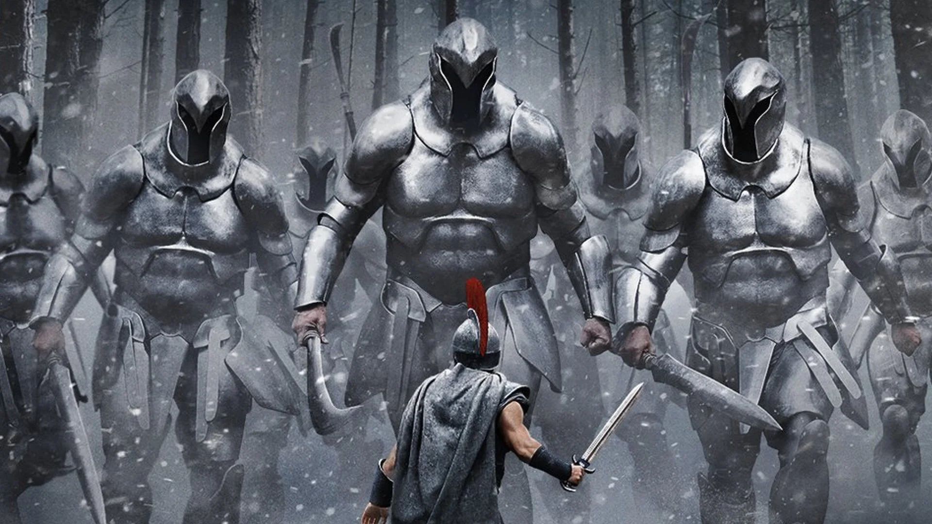  Those biceps on The Odyssey poster aren't Matt Damon's – and they aren't even a man's 