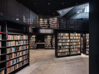 Deichman Library Oslo shelving
