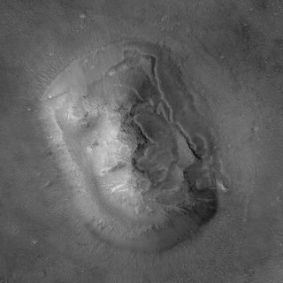 Mars Global Surveyor photographed the "Face on Mars" in greater detail.