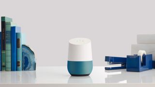 The standard Google Home lets you swap the base