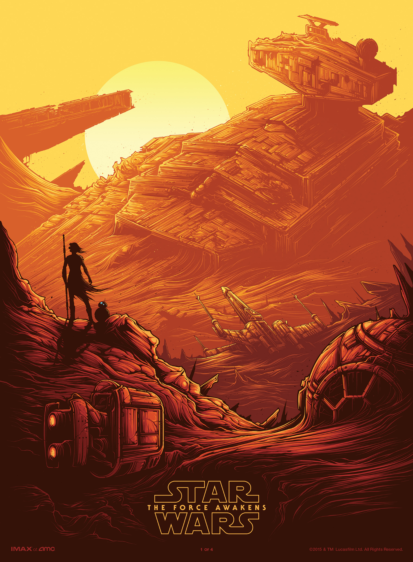 Star Wars fan art poster