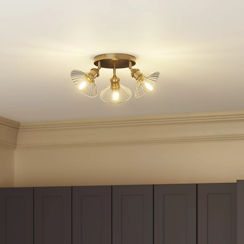 B&Q is the best place to shop art deco style opulent lighting | Ideal Home