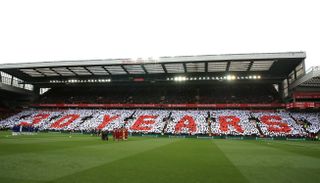 A minute's silence at Anfield marks 30 years since the Hillsborough tragedy