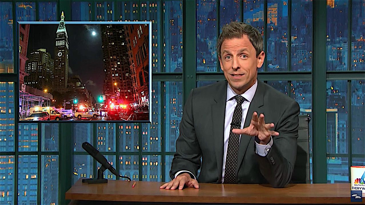 Seth Meyers questions Donald Trump&amp;#039;s New York bona fides