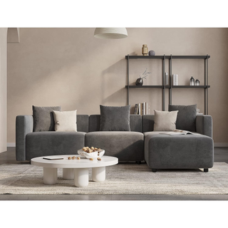 gray sectional couch